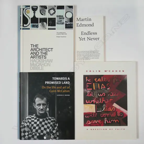 COLIN MCCAHON - 4 BOOKS, SEE FULL DESCRIPTION FOR TITLES